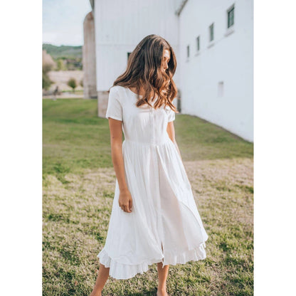 TD Modern Women Outfits Own Design 22 Style High Low Office Lady Gorgeous Drop Waist Knee-Length Dress for Day Club Picnic ODM Good Vibrations