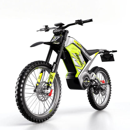 HEZZO D7 72V 8000W 35Ah 389Nm High Quality Off-road Hydraulic Disc Brake Lithium Battery Electric Bike  EU, UK, US Warehouses Good Vibrations