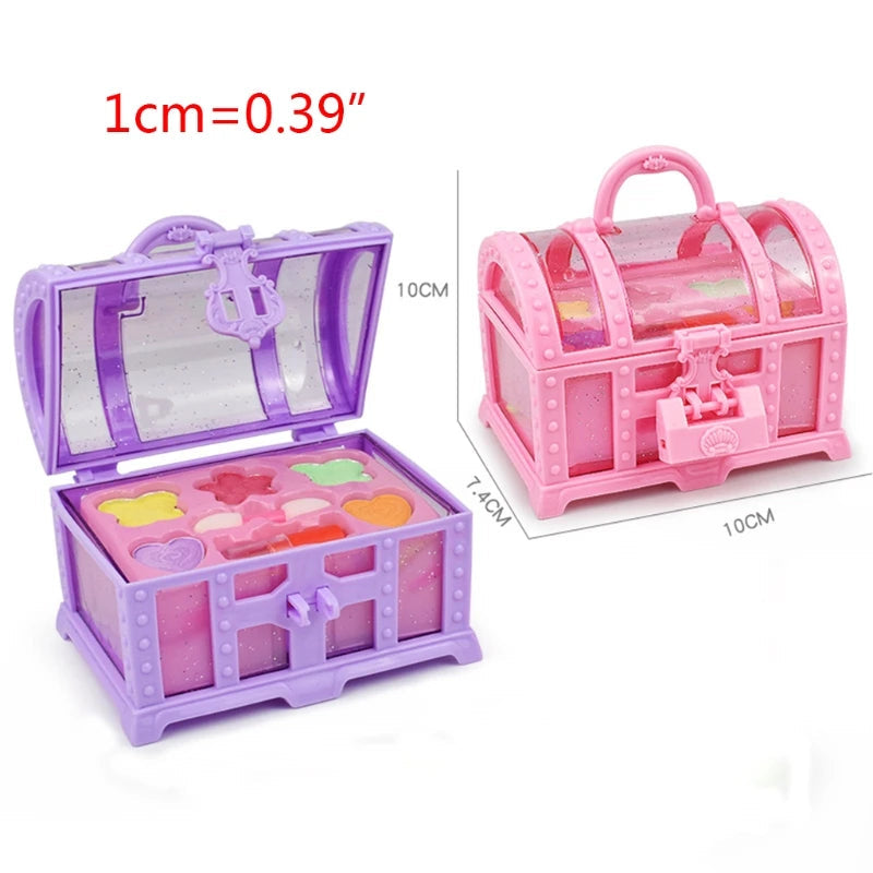 Girl Play House Jewelry Box Dressing Up Toys Eye Shadow Accessories Make-up Toys Girl Play House Jewelry Box hot Good Vibrations