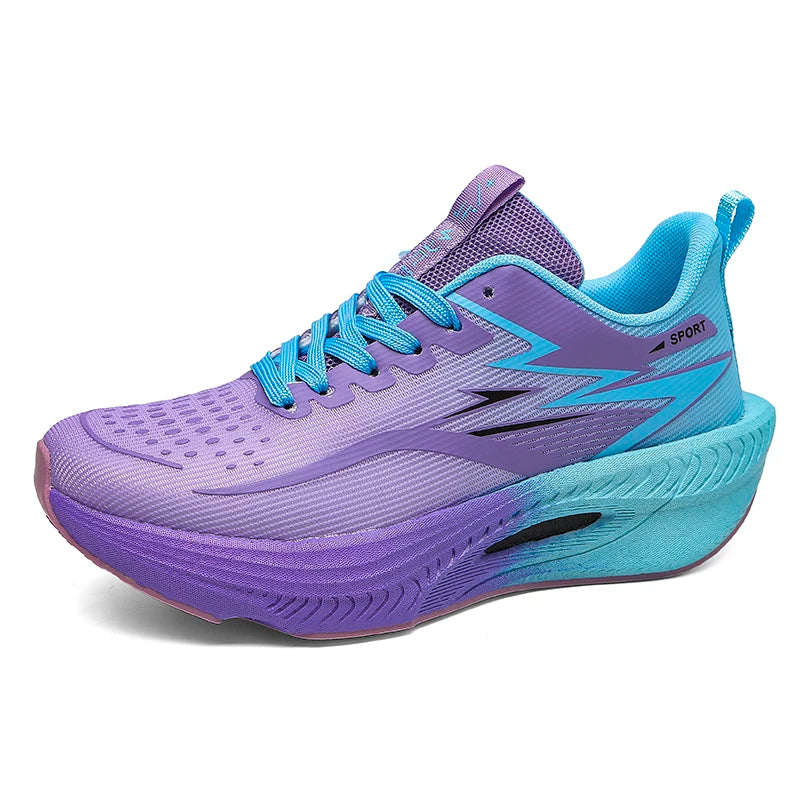 New Running Shoes Breathable and Cushioned Marathon Sports Shoes Lightweight and Non-slip Running and Fitness Shoes Good Vibrations