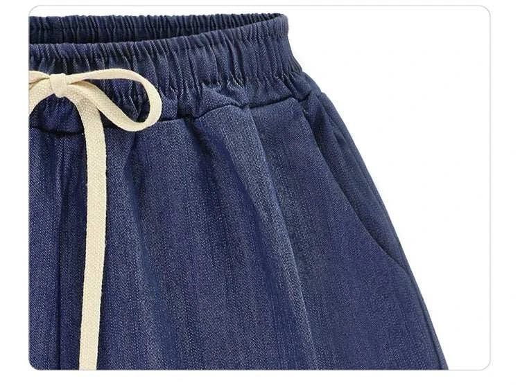 Crotchless Shorts wide-leg design for comfort and easy access