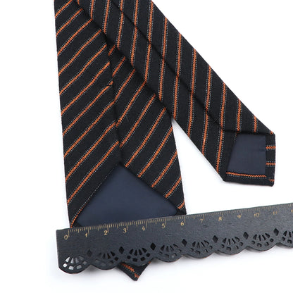 Mens Tie Imitation Cashmere Classic 6cm Skinny Casual Necktie Cotton Handmade For Wedding Party Dinner Striped Plaid Tie Gift Good Vibrations