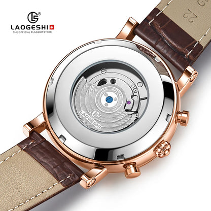 Automatic Watch Custom Logo Man Glow in Dark Watch Calendar Skeleton for Mens Diamond Watches Golden Wrist Luxury Tourbillon Good Vibrations