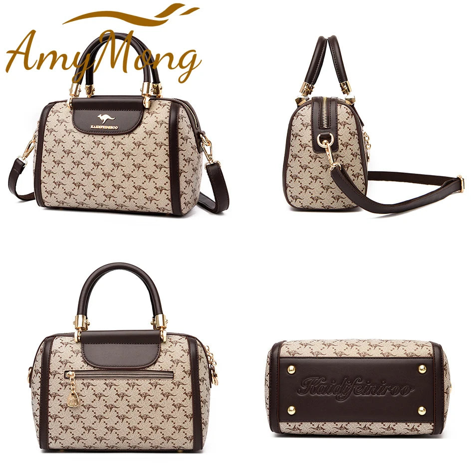 Luxury Designer Handbags Purses Women Fashion Shoulder Messenger Croosbody Tote Boston Bags High Quality Leather Top-handle Sac Good Vibrations