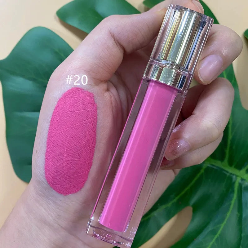 Hot Selling Liquid Matte Lipstick Private Label Waterproof Makeup Lip Gloss  Lipgloss for Women Good Vibrations