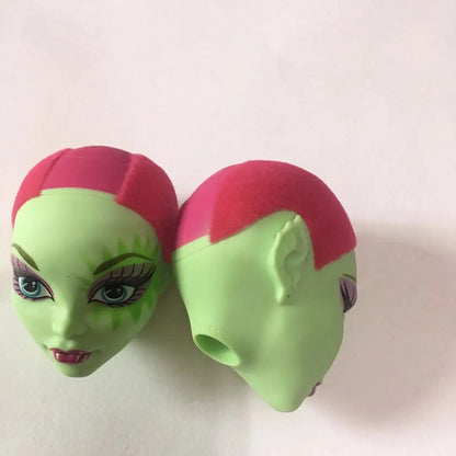 Monstering High Doll Toy Head No Hair Doll  Heads DIY Plants Hair Head Doll Bald Heads Original Rare Collection Head Toys Good Vibrations