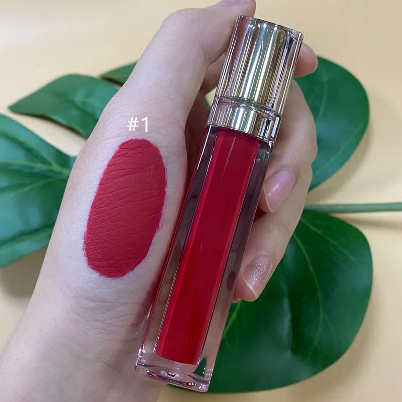 Hot Selling Liquid Matte Lipstick Private Label Waterproof Makeup Lip Gloss  Lipgloss for Women Good Vibrations