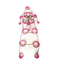 Male Bondage Cock Ring Sex Toys for Men 9pcs/set Male Chastity Belt Stainless Steel Chastity Device Anal Plug Chastity Cage GOOD Vibrations