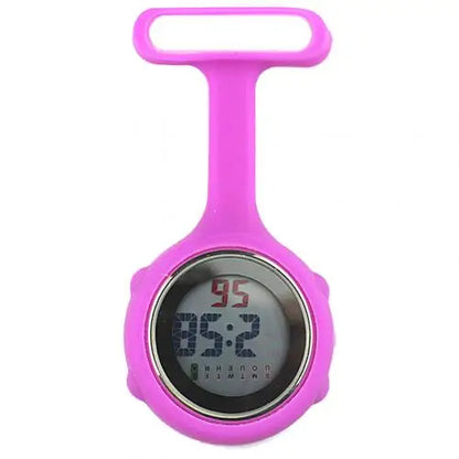 Nurse Pockets Watch Fashion Women's Digital Display Dial Fob Brooch Pin Hang  Electric Watch New Fob Watches reloj de bolsillo Good Vibrations
