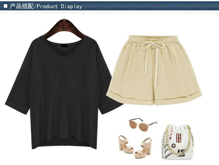 Crotchless Shorts wide-leg design for comfort and easy access