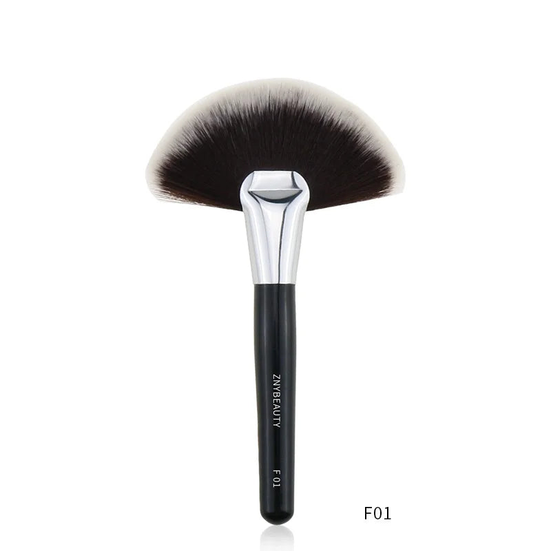 ZNY Professional 5-40 Pcs Black Wholesale Makeup Brushes Set Powder Foundation Highlight Eyebrow Eye Shadow Brushes Makeup Good Vibrations