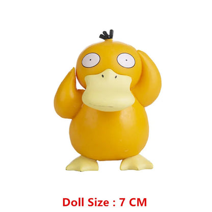 Pokemon 4-13Cm New Cartoons Movie Anime Figure Pikachu Mewtwo Charmander Blastoise Gurado Pet Action Model Toy Gifts Good Vibrations