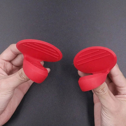 Thickened Heat-resistant Kitchen Gadgets Anti-scald Silicone Gloves Good Vibrations