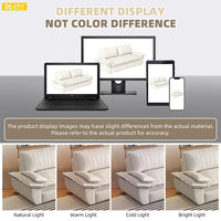 Modern Design USA Free Shipping Fabric Feather Foam 3 in 1 Sofa Bed with Storage Living Room Use Good Vibrations