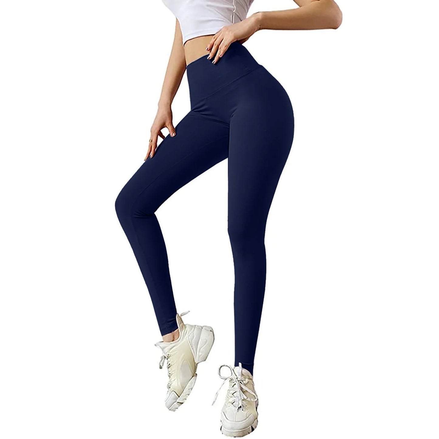 Yoga Pants Women Leggings For Fitness Nylon High Waist Long Pants Women Hip Push UP Tights Women Gym Clothing Pants Women Good Vibrations