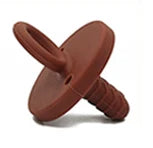 TYRY.HU Baby Newborn Soft Food Silicone Nipple Infant Safe Circle Type Nipples Toddler Pacifier Kids Teether Toy For Boy Girls Good Vibrations