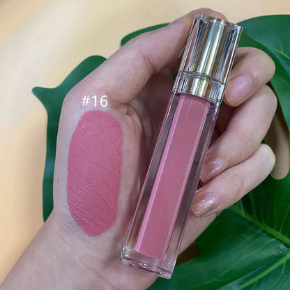 Hot Selling Liquid Matte Lipstick Private Label Waterproof Makeup Lip Gloss  Lipgloss for Women Good Vibrations