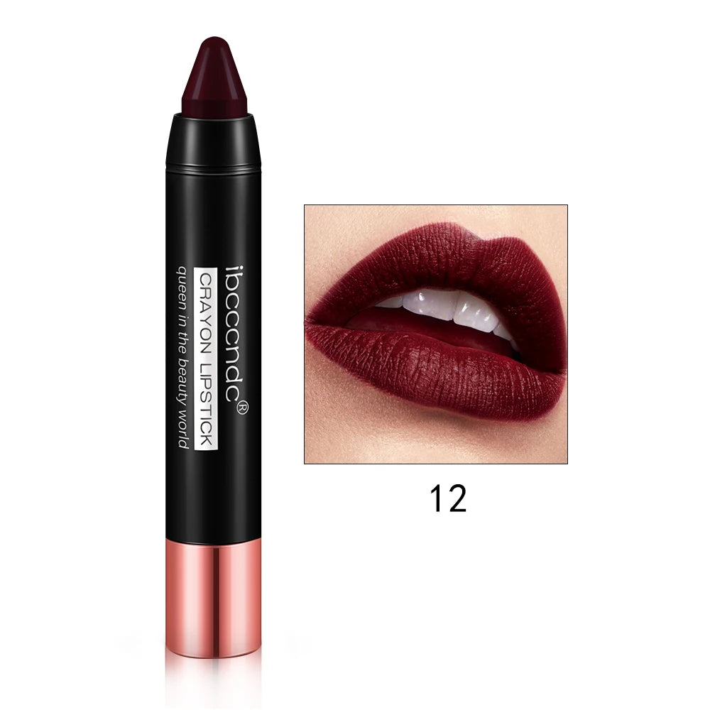 OEM Factory Wholesale Long Lasting Matte Lipstick Waterproof Matte Velvet Lip Stick Good Vibrations