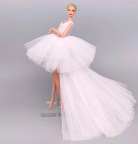 fashion for barbie elegant lady wedding dress for 30cm doll clothes princesa for bjd 1/6 dress long dress accessories Good Vibrations