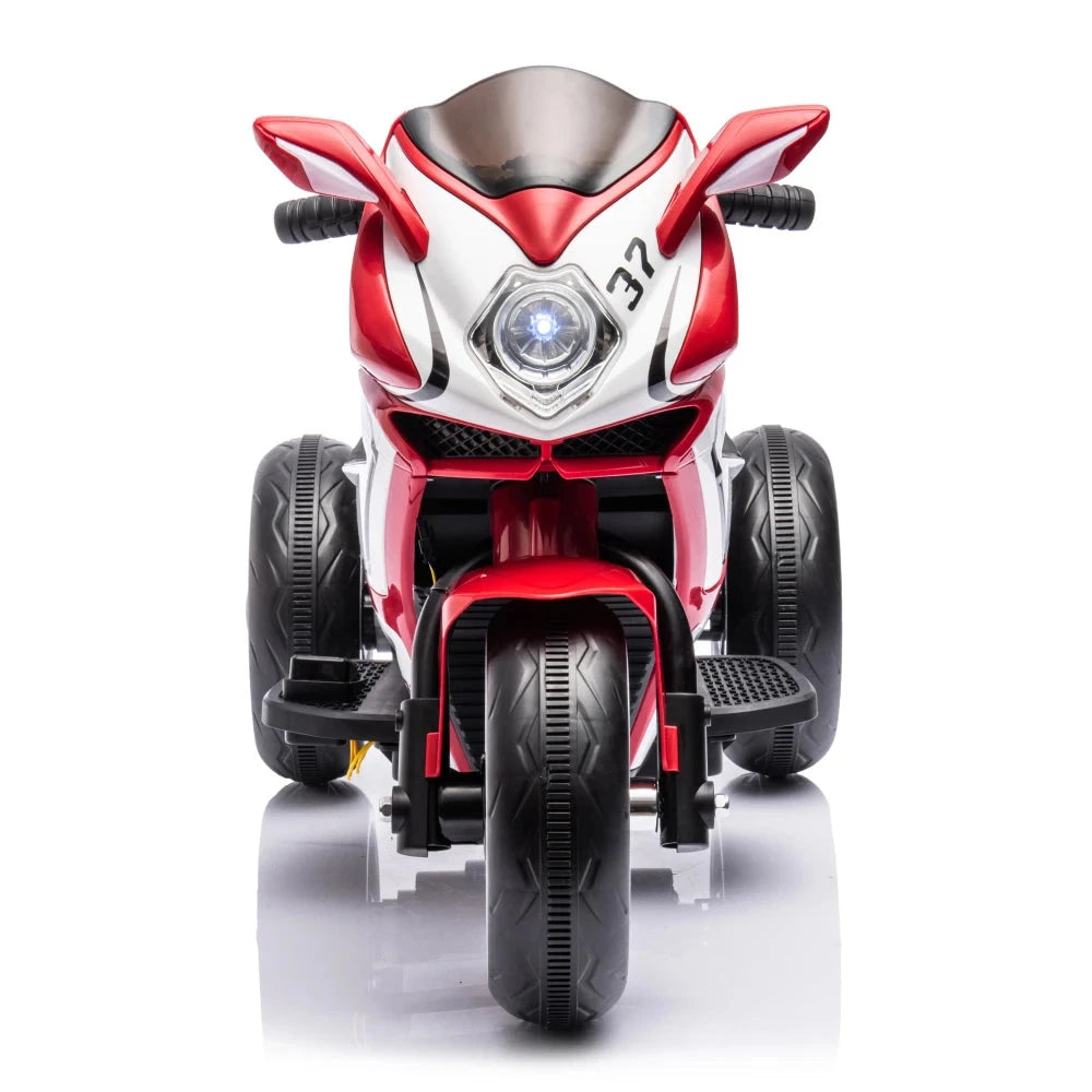 Plastic Red 6V Kids Electric Scooter/ Kids Toys Scooter/ Kids Electric Car/ Electric Ride on Motorcycle Good Vibrations