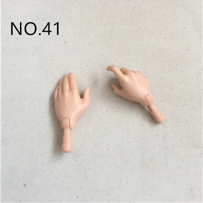 New Original Replacement Doll Hands Monstering High Doll Toy Parts Black Gray Yellow Blue Fishman Doll Hands DIY Toy Accessories Good Vibrations