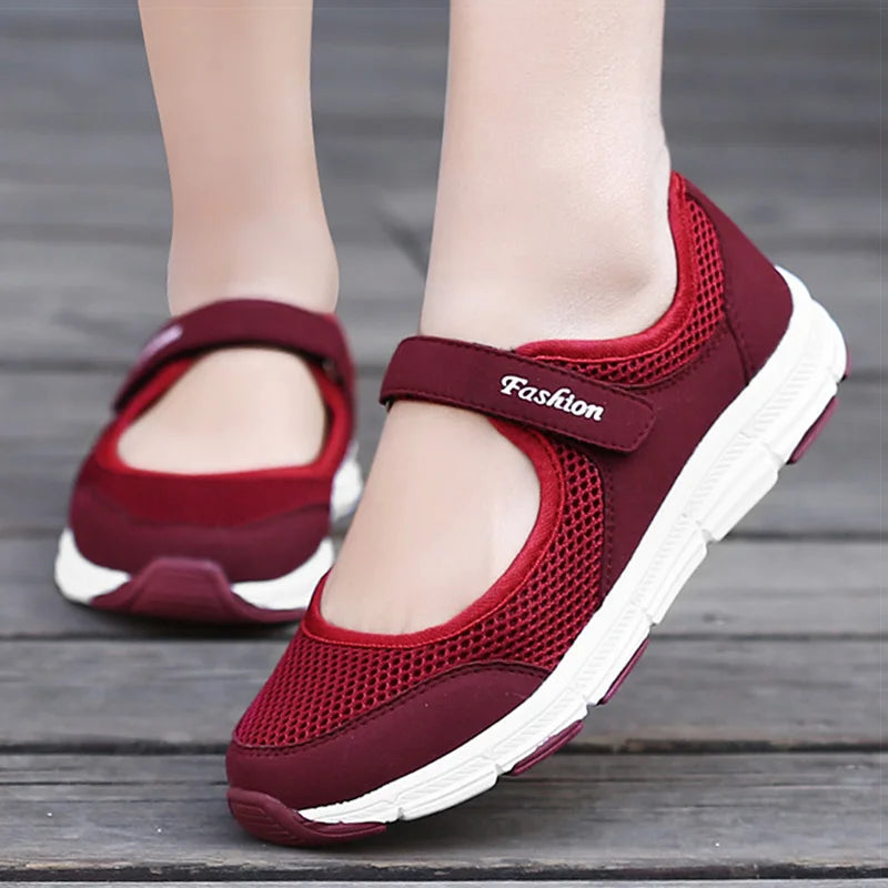 Women Shoes Breathable Vulcanized Shoes White Zapatillas Mujer Super Light Women Casual Shoes Sneakers Woman Footwear Women Flat Good Vibrations