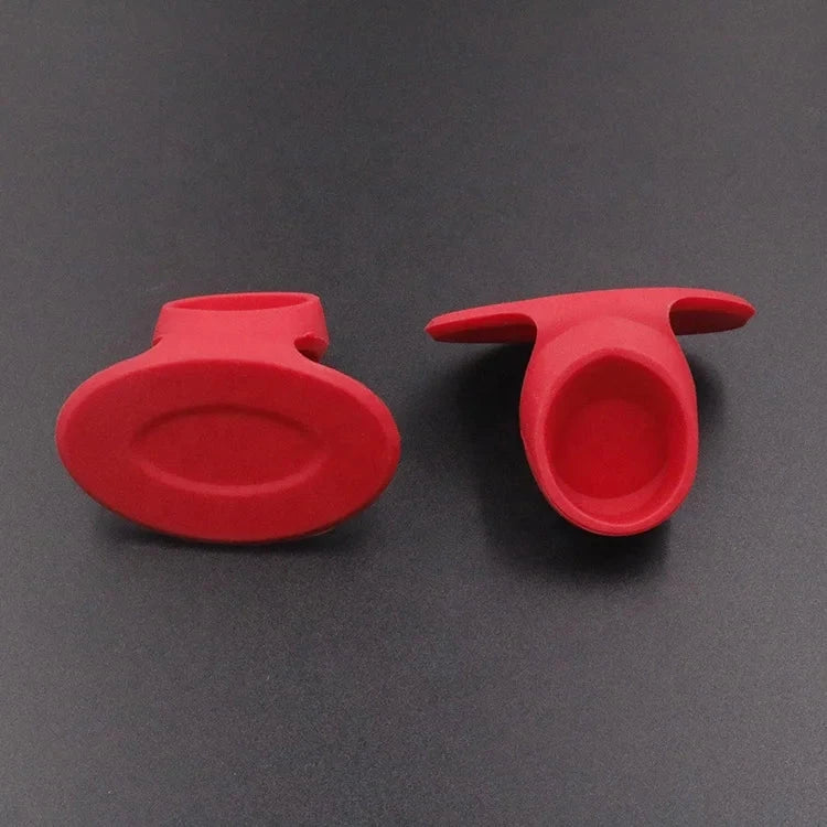 Thickened Heat-resistant Kitchen Gadgets Anti-scald Silicone Gloves Good Vibrations