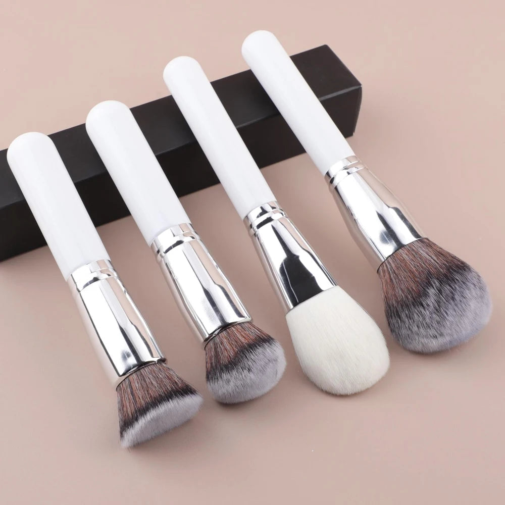 HMU White Woold Handle High Quality Professional 12pcs/20pcs Makeup Blending Eye Shadow Makeup Brush Set Good Vibrations