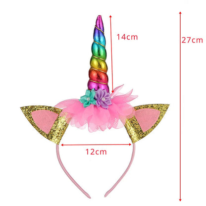 Unicorn Decoration Birthday Party Decor Kids Unicorn Disposable Tableware set Unicornio Baby Shower Girl Birthday Party Supplies Good Vibrations