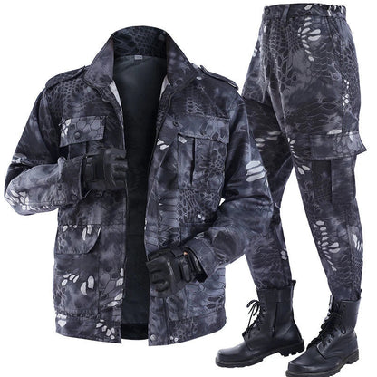 New Product Ruins Camouflage Overalls Suit Male Spring And Autumn Wear-resistant Dirt-resistant Tear-resistant Construction Site Good Vibrations