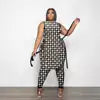 Two Piece Set African New Dashiki Fashion Sleeveless Suit Top and Pant Suits Party for Women Outfits 2022 Spring Summer Matching Good Vibrations
