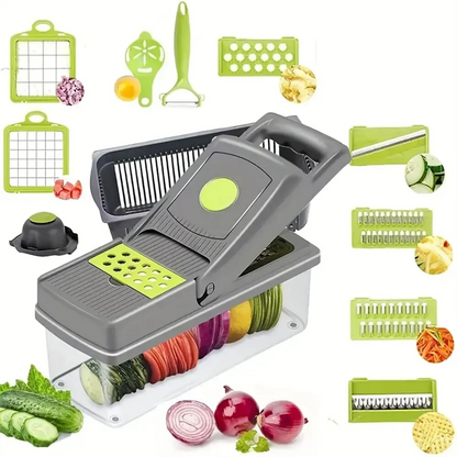 Kitchen Gadgets Rts Discount 8-blaeds Mandolin Manual Onion Veggie Chopper Dicer Kitchen Slicer Multifunctional Vegetable Cutter Good Vibrations