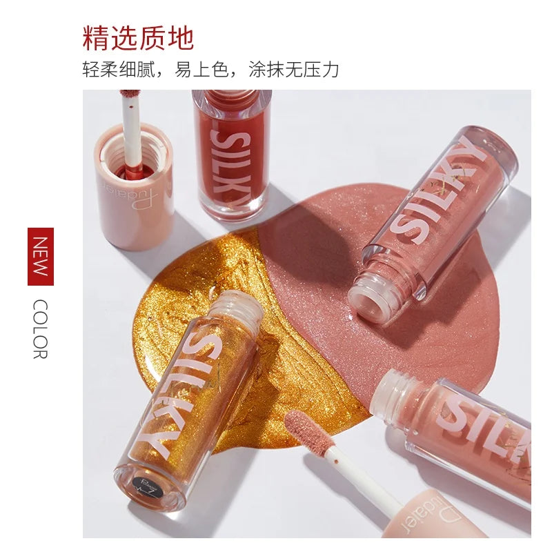 Wholesale Makeup 16 Colors Mirror Water Gloss Lip Gloss Moisturizing Lasting Vegan High Shine Lipgloss Private Label Cosmetics Good Vibrations