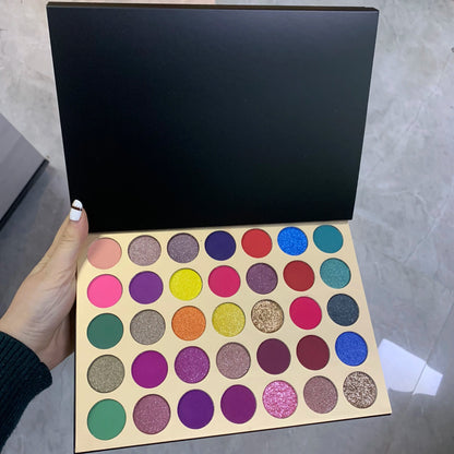 Wholesale Custom Your Own Brand Makeup Eye Shadow Palette Private Label Makeup Eyeshadow Palette Good Vibrations
