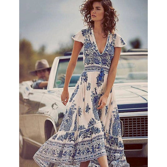 TD Modern Women Outfits Own Design Office Lady Style Crocheted High Low Knee-Length Dress for Any Season for Picnics Days Out Good Vibrations