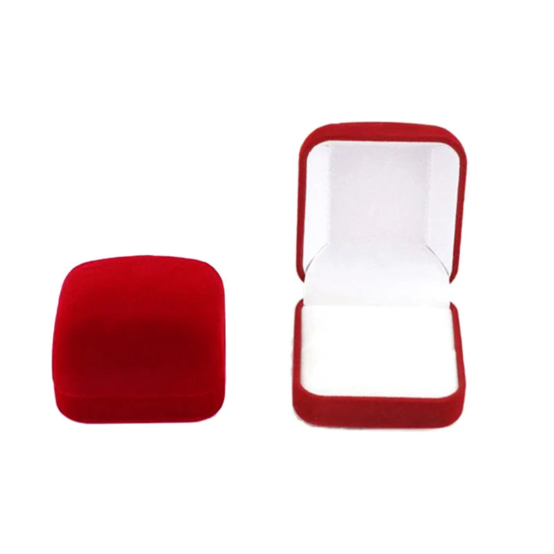 Wedding Prposal Gift Box Earrings Organizer Rings Container Trinket Box Ring Box Jewelry Organizer Packaging Box Good Vibrations