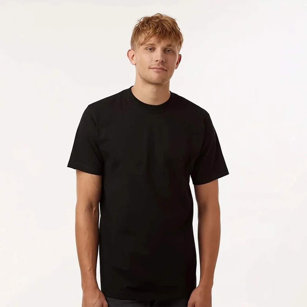Ready to Ship From USA Warehouse 230g Men's T-shirt 8.1 oz Heavyweight Fast Delivery Good Vibrations