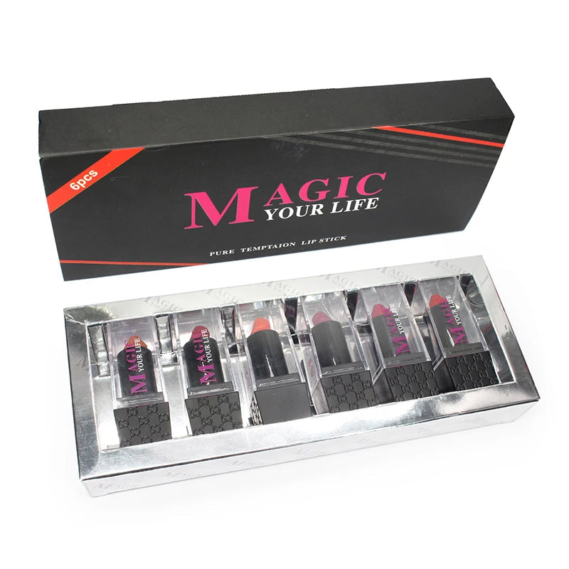 OEM Private Label 6 Colors Waterproof Mini Lip Gloss for Lip Makeup Good Vibrations