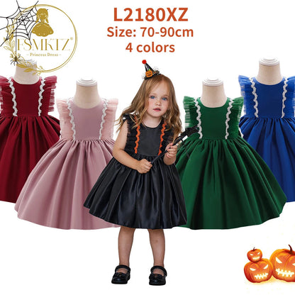 FSMKTZ Kids Dresses for Girls Summer Cosplay Costumes Halloween Costume for Kids Costume for Kids Halloween Good Vibrations