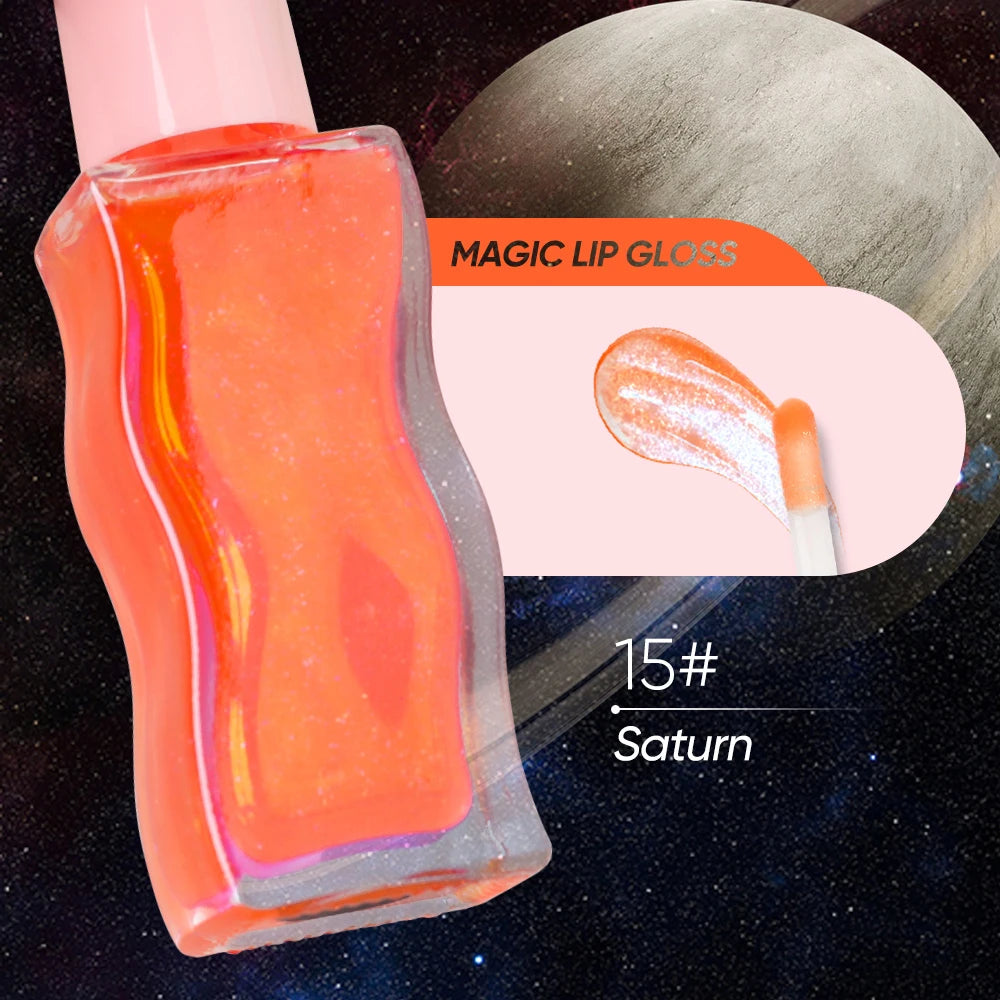Wholesale Glossy Lip Gloss with Glitter Mineral-Infused Private Label Beauty Makeup Cream Liquid in Box Packaging Good Vibrations