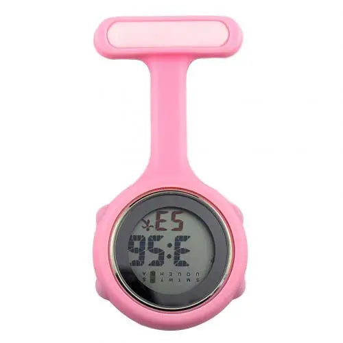 Nurse Pockets Watch Fashion Women's Digital Display Dial Fob Brooch Pin Hang  Electric Watch New Fob Watches reloj de bolsillo Good Vibrations