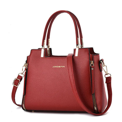 2024 New Crocodile Pattern Large Capacity Versatile Fashion Retro Simple Elegant Temperament Women's Shoulder Bag Good Vibrations
