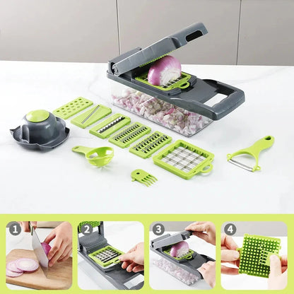 Manual Hand Easy Use Multifunctional Vegetables Cutter Kitchen Gadgets Vegetable Slicer Vegetable Chopper Good Vibrations