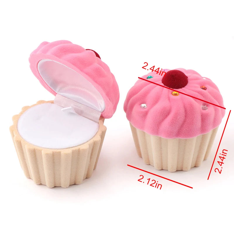 1 Piece Lovely Velvet Jewelry Box Container Wedding Ring Box for Earrings Necklace Bracelet Display Gift Box Holder 16 styles Good Vibrations