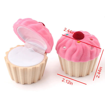 1 Piece Lovely Velvet Jewelry Box Container Wedding Ring Box for Earrings Necklace Bracelet Display Gift Box Holder 16 styles Good Vibrations