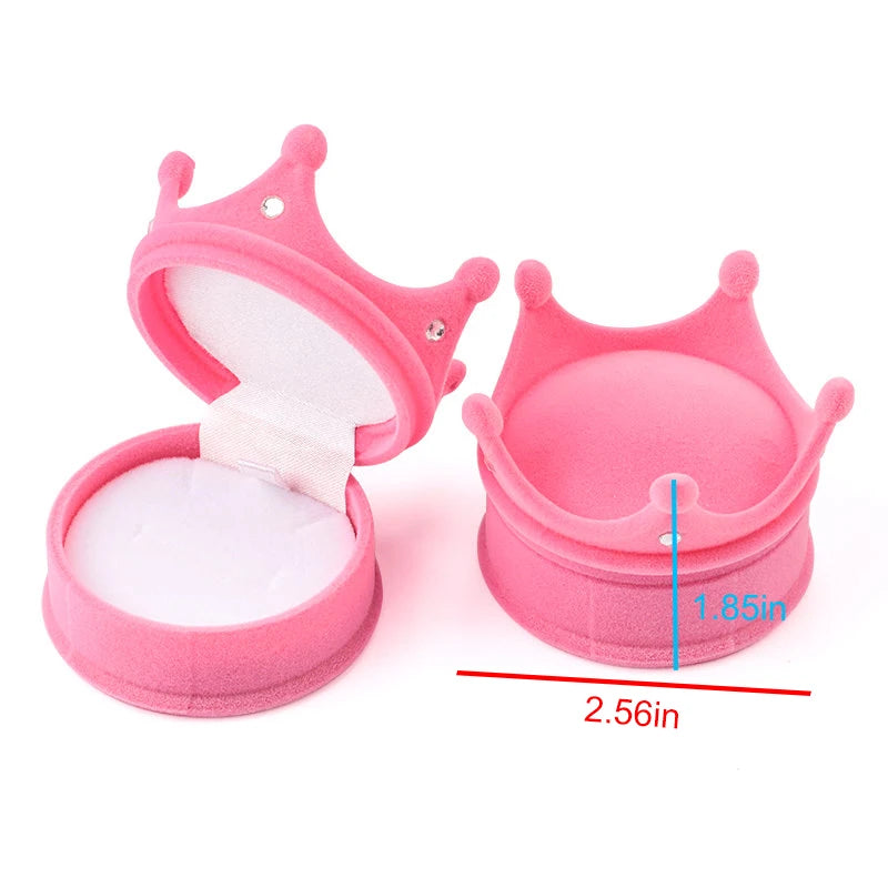 1 Piece Lovely Velvet Jewelry Box Container Wedding Ring Box for Earrings Necklace Bracelet Display Gift Box Holder 16 styles Good Vibrations