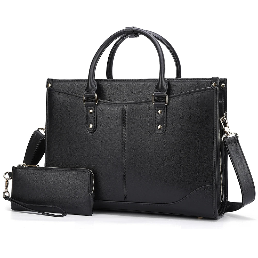 New Arrival Women's Real  Genuine Leather Open Top Tote Shoulder Bag-All Seasons Fashion Lady Handbag ToTe Bag for Famale Good Vibrations