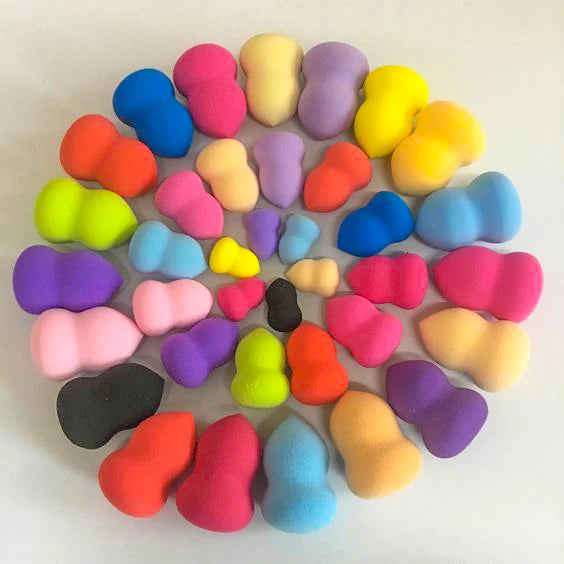 Make up Powder Puff Beauty Egg Esponjas De Maquillaje Makeup Blender Face Foundation Sponge Beauty Sponge Blender Makeup Sponge Good Vibrations