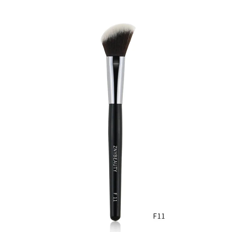 ZNY Professional 5-40 Pcs Black Wholesale Makeup Brushes Set Powder Foundation Highlight Eyebrow Eye Shadow Brushes Makeup Good Vibrations