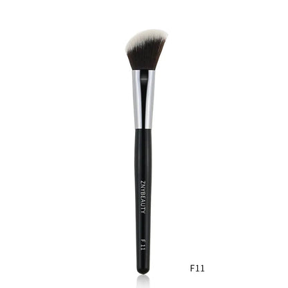 ZNY Professional 5-40 Pcs Black Wholesale Makeup Brushes Set Powder Foundation Highlight Eyebrow Eye Shadow Brushes Makeup Good Vibrations
